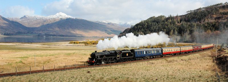 If you are starting from Inverness, why not begin your sightseeing tour by taking the spectacular train journey on the Inverness to Kyle Line to Strathcarron? This was rated by Michael Palin as one of the Great Railway Journeys of the World and is definitely not to be missed.
